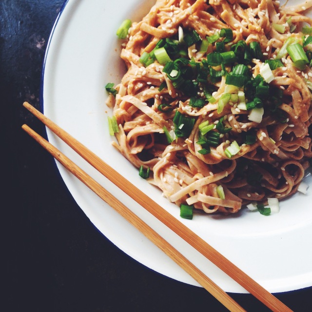 Spicy Peanut Butter Noodles